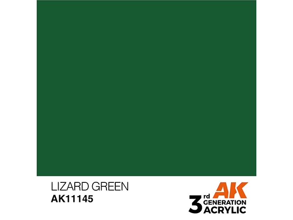 AK-Interactive 3GEN-AK11145 Standard-Lizard Green