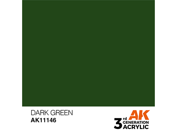 AK-Interactive 3GEN-AK11146 Standard-Dark Green