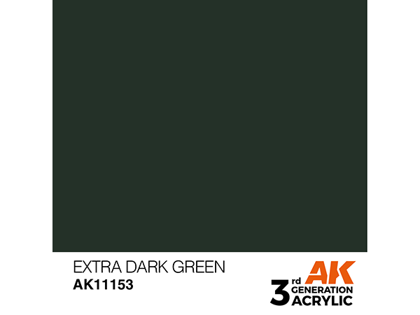 AK-Interactive 3GEN-AK11153 Standard-Extra Dark Green