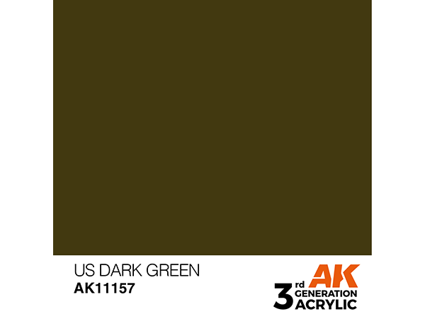 AK-Interactive 3GEN-AK11157 Standard-US Dark Green