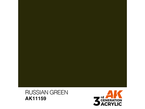 AK-Interactive 3GEN-AK11159 Standard-Russian Green