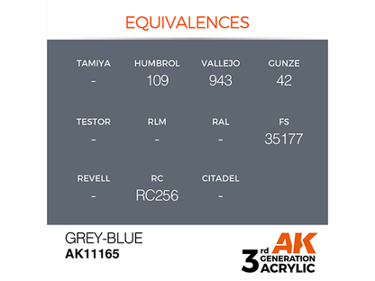 AK-Interactive 3GEN-AK11165 Standard-Grey Blue