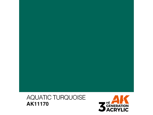 AK-Interactive 3GEN-AK11170 Standard-Aquatic Turquoise