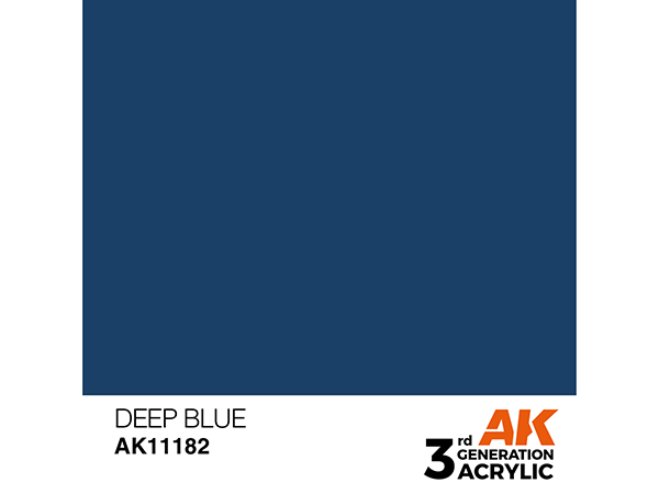 AK-Interactive 3GEN-AK11182 Intense-Deep Blue