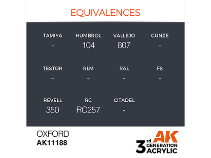 AK-Interactive 3GEN-AK11188 Standard-Oxford