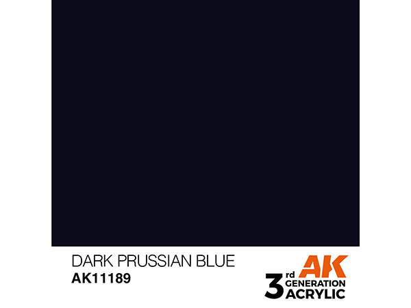 AK-Interactive 3GEN-AK11189 Standard-Dark Prussian Blue