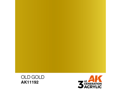 AK-Interactive 3GEN-AK11192 Metallic-Old Gold