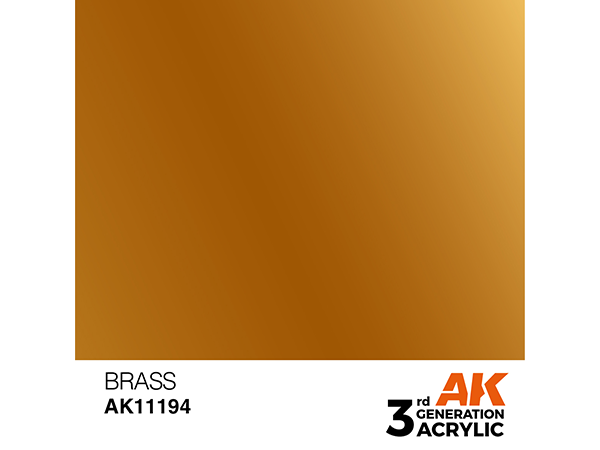 AK-Interactive 3GEN-AK11194 Metallic-Brass