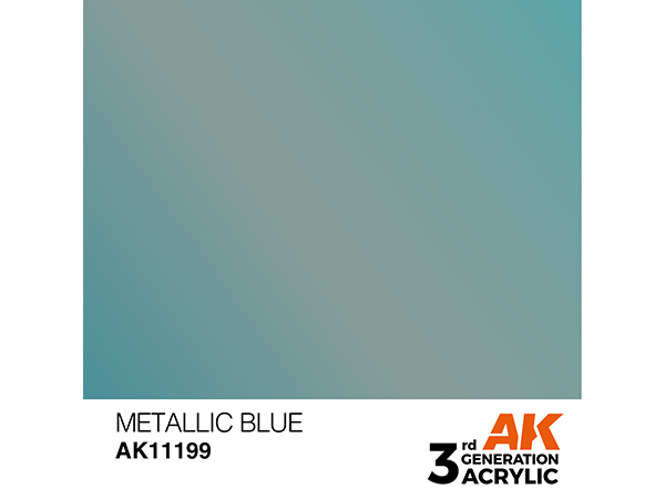 AK-Interactive 3GEN-AK11199 Metallic-Metallic Blue