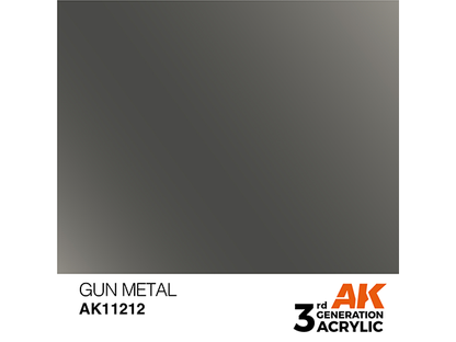 AK-Interactive 3GEN-AK11212 Metallic-Gun Metal