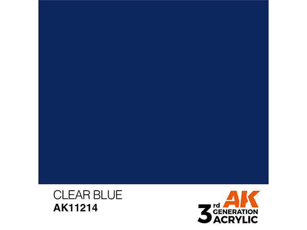 AK-Interactive 3GEN-AK11214 Standard-Clear Blue