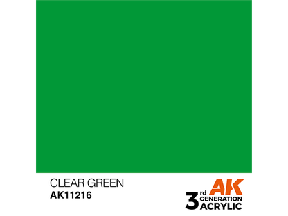 AK-Interactive 3GEN-AK11216 Standard-Clear Green