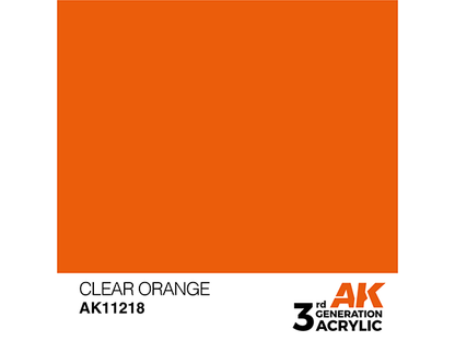 AK-Interactive 3GEN-AK11218 Standard-Clear Orange