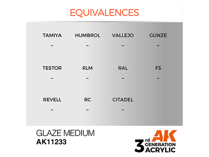 AK-Interactive 3GEN-AK11233 Auxiliary-Glaze Medium