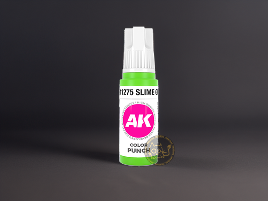 AK-Interactive 3GEN-AK11275 Color Punch-Slime Green