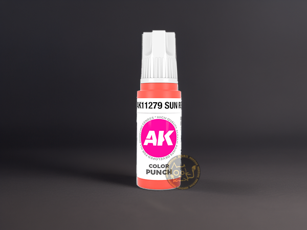 AK-Interactive 3GEN-AK11279 Color Punch-Sun Red