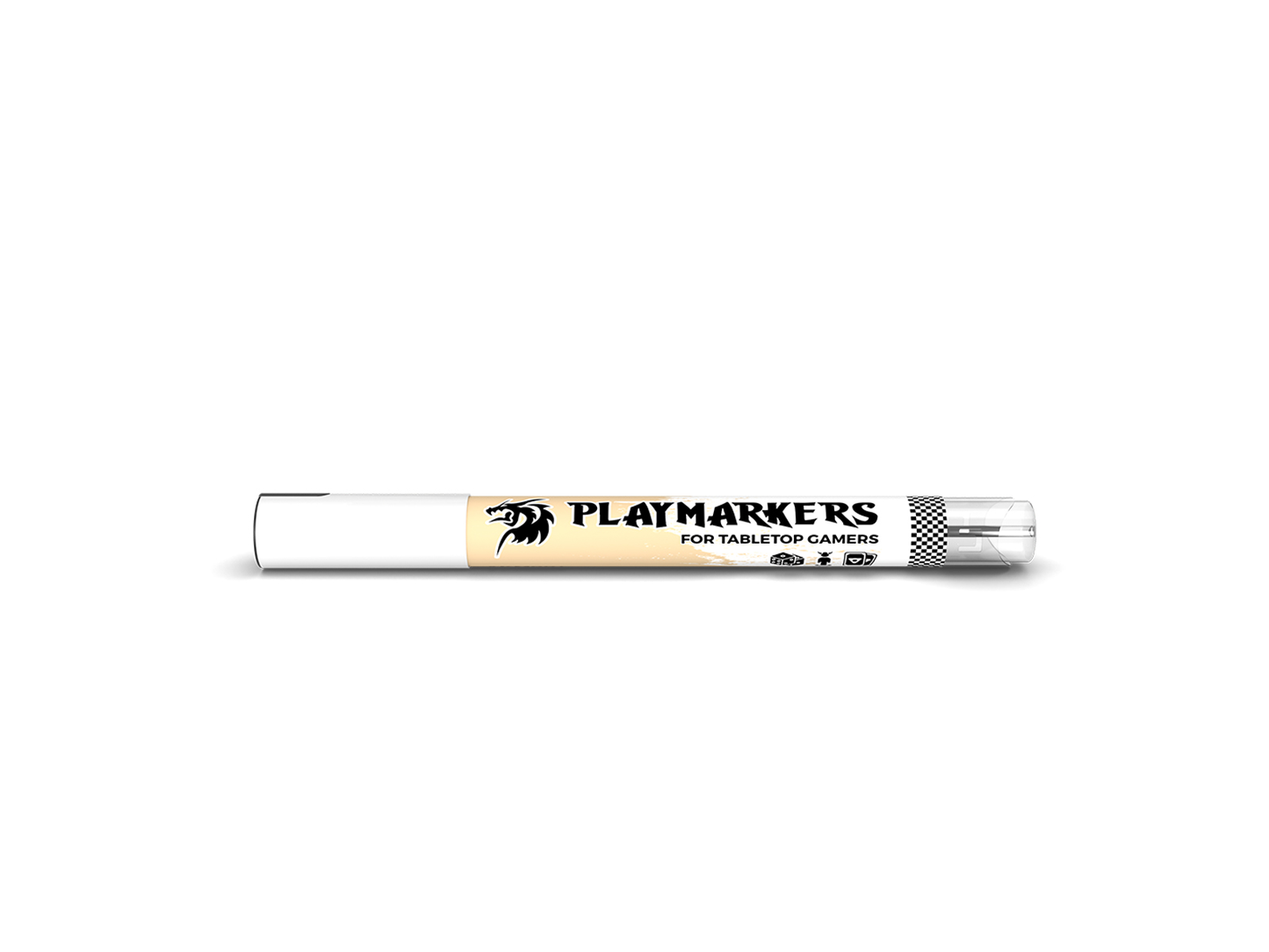 AK-Interactive Playmarkers 水性軟毛麥克筆 | AKM004 髒白色