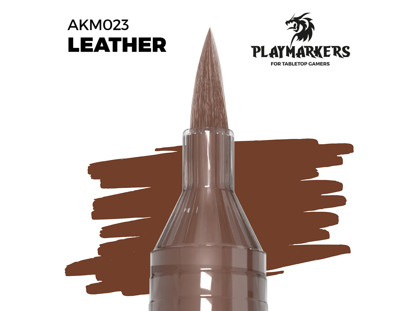 AK-Interactive Playmarkers - 水性軟毛麥克筆 AKM023 皮革色