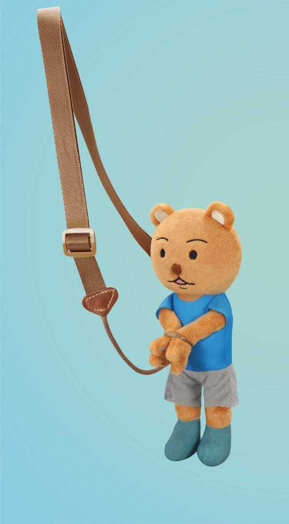 ✨2026年1月貨🌈零訂金預售🔅日版 FURYU 搞笑漫畫日和🔅被警察抓走的熊吉君 斜揹袋