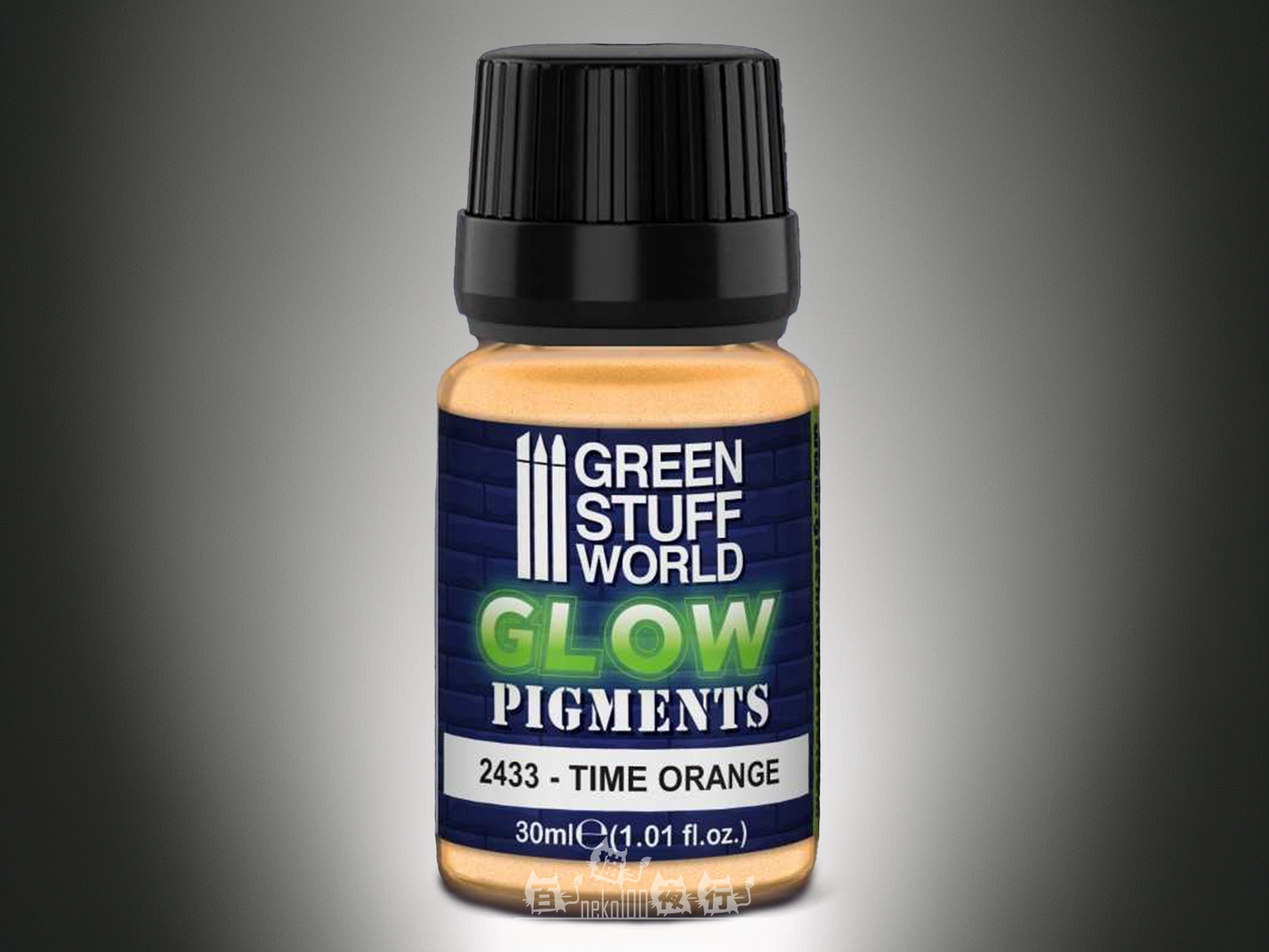 Green Stuff World Pigment - 夜光粉末顏料 - 橙色 30ml