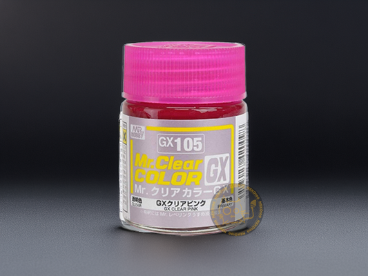 Mr. Hobby 郡氏-Mr. Clear Color GX-GX105 GX Clear Pink