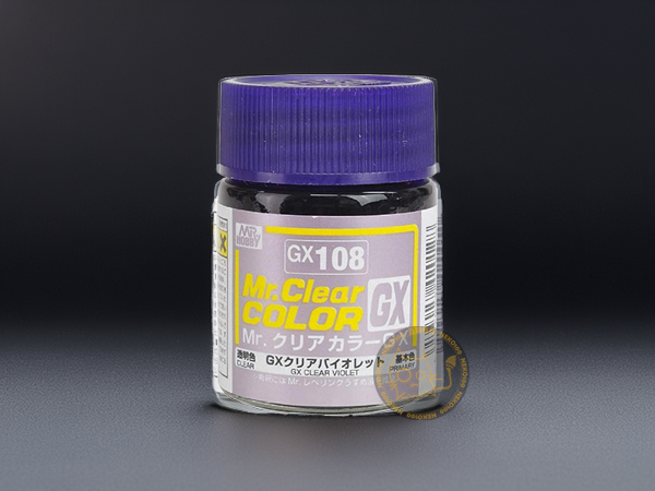 Mr. Hobby 郡氏-Mr. Clear Color GX-GX108 GX Clear Violet