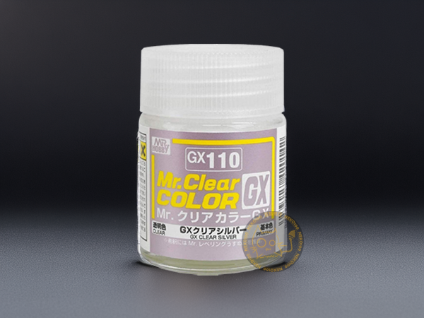 Mr. Hobby 郡氏-Mr. Clear Color GX-GX110 Clear Silver