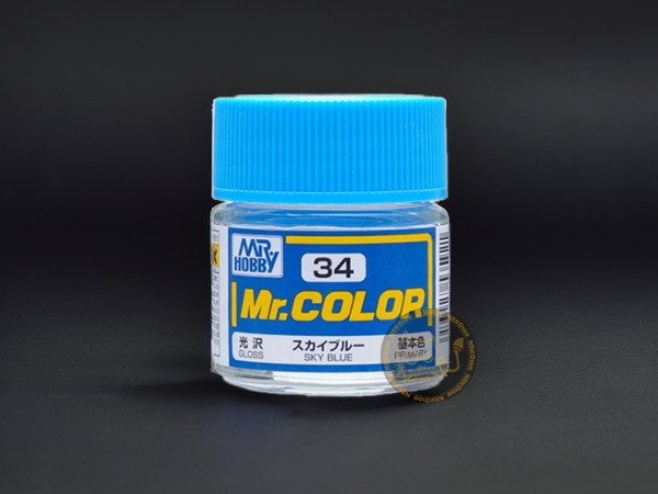 Mr. Hobby 郡氏-Mr. Color-C034 Sky Blue