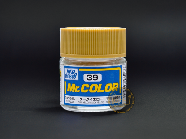 Mr. Hobby 郡氏-Mr. Color-C039 Dark Yellow (Sandy Yellow)