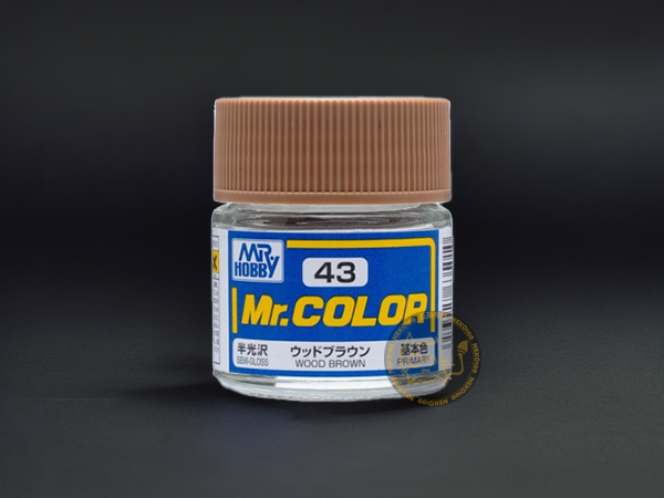 Mr. Hobby 郡氏-Mr. Color-C043 Wood Brown