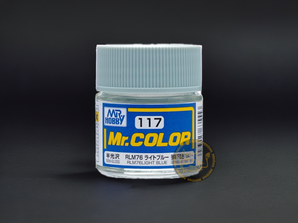 Mr. Hobby 郡氏 Mr. Color - C117 RLM76 Light blue – 百貓夜行 neko100