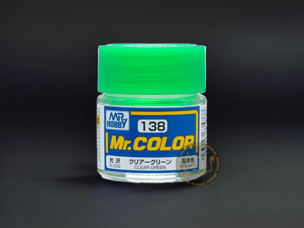 Mr. Hobby 郡氏-Mr. Color-C138 Clear Green