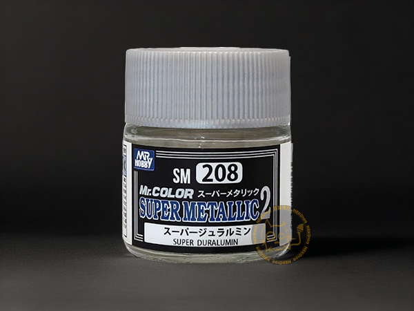 Mr. Hobby 郡氏-Mr. Color Super Metallic 2-SM208 Super Duraluminum