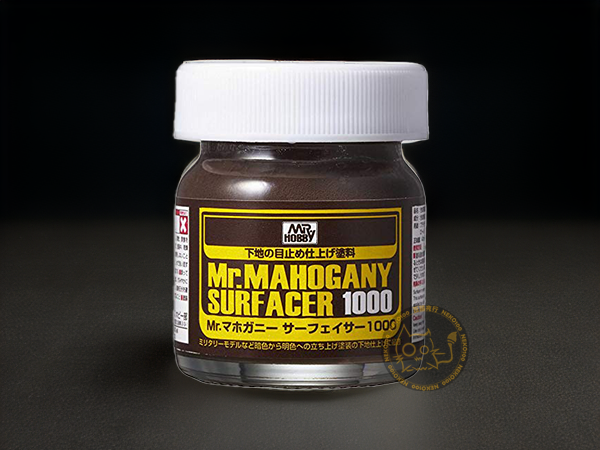 Mr. Hobby 郡氏-Mr. Mahogany Surfacer-SF290 Mahogany #1000