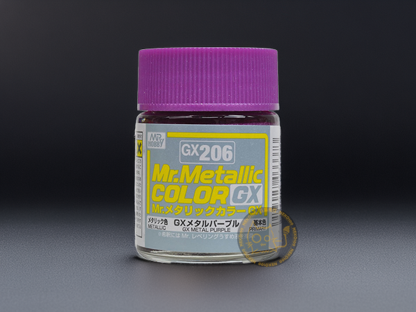 Mr. Hobby 郡氏-Mr. Metallic Color GX-GX206 GX Metal Purple