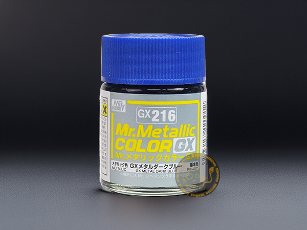 Mr. Hobby 郡氏-Mr. Metallic Color GX-GX216 Metal Dark Blue