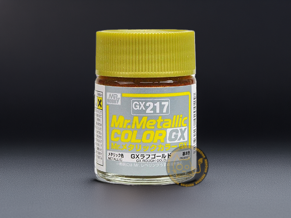 Mr. Hobby 郡氏-Mr. Metallic Color GX-GX217 GX Rough Gold