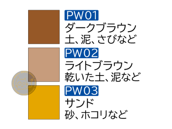 Mr. Hobby 郡氏-Mr. Weathering-PP101 舊化粉彩 Set 1