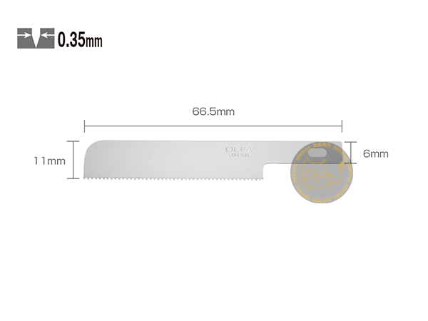 OLFA Blade-KB4-WS 雕刻筆刀鋸刀片-3片裝