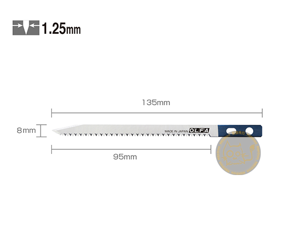 OLFA Blade-135mm SWB-5 鋸刀片-1片裝