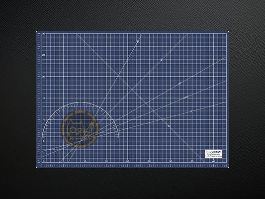 OLFA Mat-RM-A3-EC-A3 雙面鎅刀墊-藍色-320x450mm