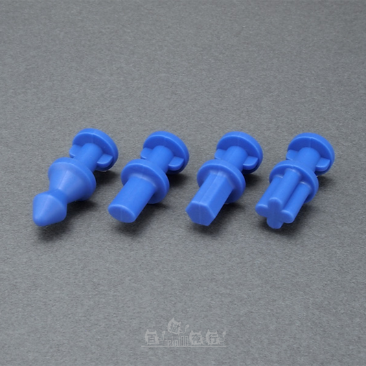 WAVE | CS-031 固定引導定位銷 [矽橡膠模具專用 | 藍色 大碼 30mm]