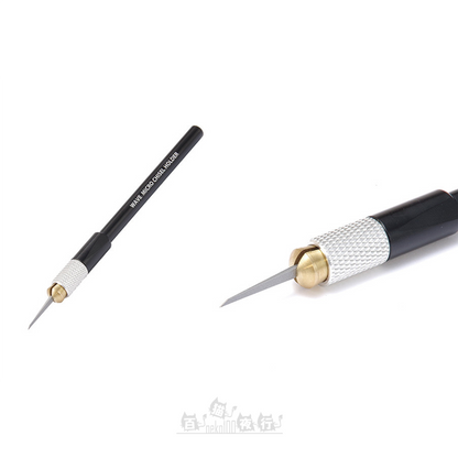WAVE | HT-556 HG Micro Chisel Set [4 Blades: 0.1 / 0.2 / 0.3 / 0.5mm]