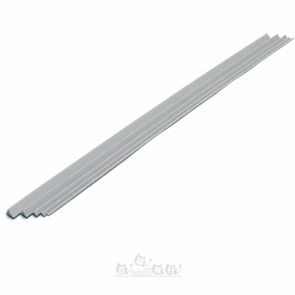 WAVE | OM-352 Plastic Material Triangular Bar [2mm | 6pcs] Grey