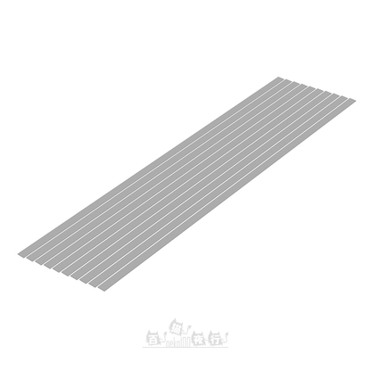WAVE | OM-465 塑膠板條  [0.3 x 5mm | 10條裝] 灰色