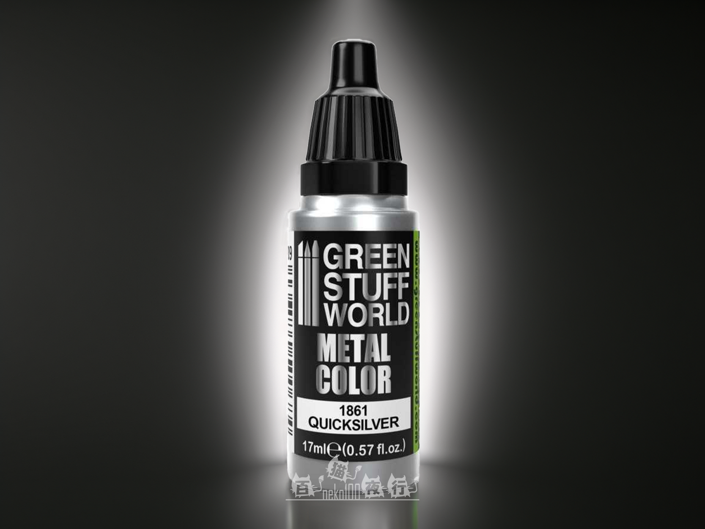Green Stuff World Metal Color - 1861 金屬色 - 銀色 17ml