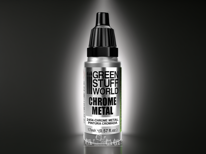 Green Stuff World Chrome - 2454 電鍍色 - 金屬鉻漆 17ml