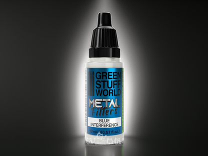 Green Stuff World Metal Filters - 2582 金屬濾鏡漆 - 藍色 17ml