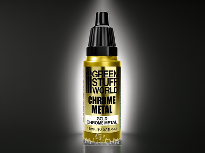 Green Stuff World Chrome - 3691 電鍍色 - 金色 17ml