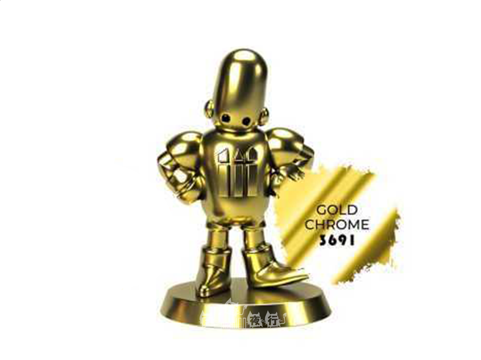 Green Stuff World - 3691 - Chrome Paint - GOLD 17ml